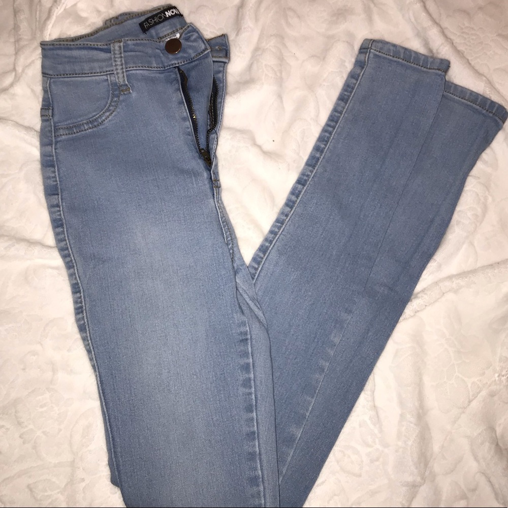 Fashion Nova Super High Rise Jeans